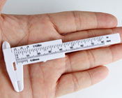 0-80 ملليمتر البلاستيك رنيه الفرجار الحاجب أداة قياس الشريحة مقياس الحاجب شكل حاكم للماكياج الدائم