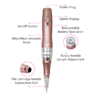 AC 110V Cordless Tattoo Pen for Beauty Salon مدرسة التدريب على التطريز